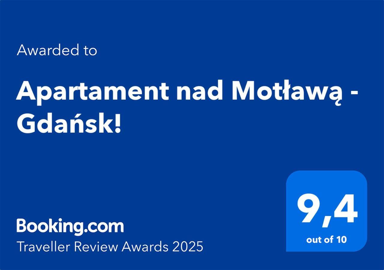 Apartament Nad Motlawa - Gdansk! Dış mekan fotoğraf